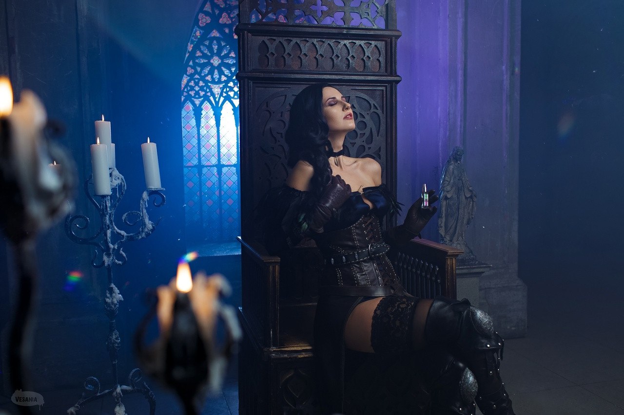 The witcher 3 yennefer cosplay фото 36