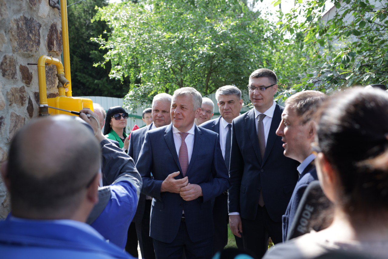 В селе Барское-Городище Владимирской области введен в эксплуатацию распределительный газопровод  👥 В церемонии приняли участие Первый заместитель Председателя Совета Федерации Федерального Собрания Ро