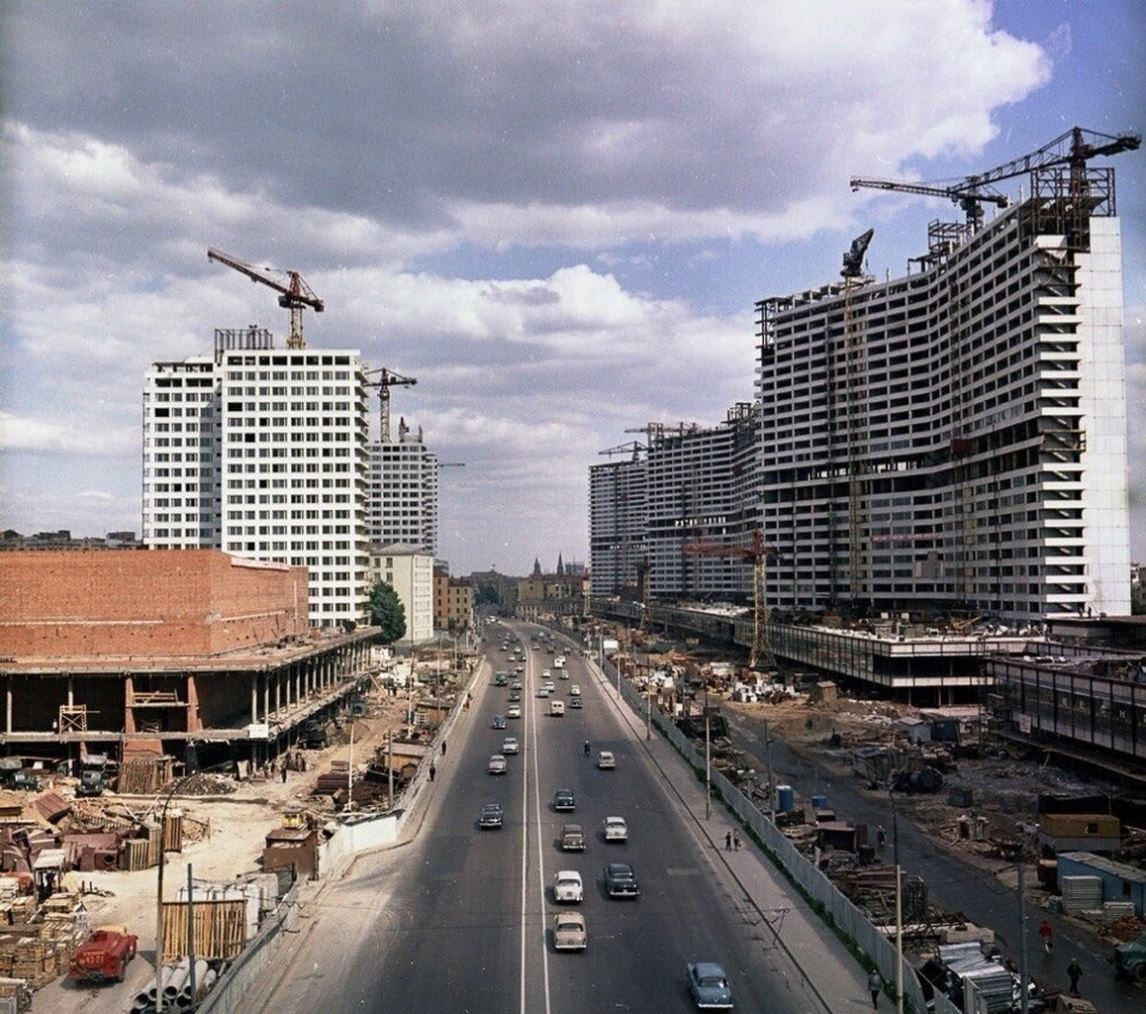 Столица ссср. Проспект Калинина Москва. Проспект Калинина СССР. Новый Арбат 1960. Проспект Калинина Москва 1967.