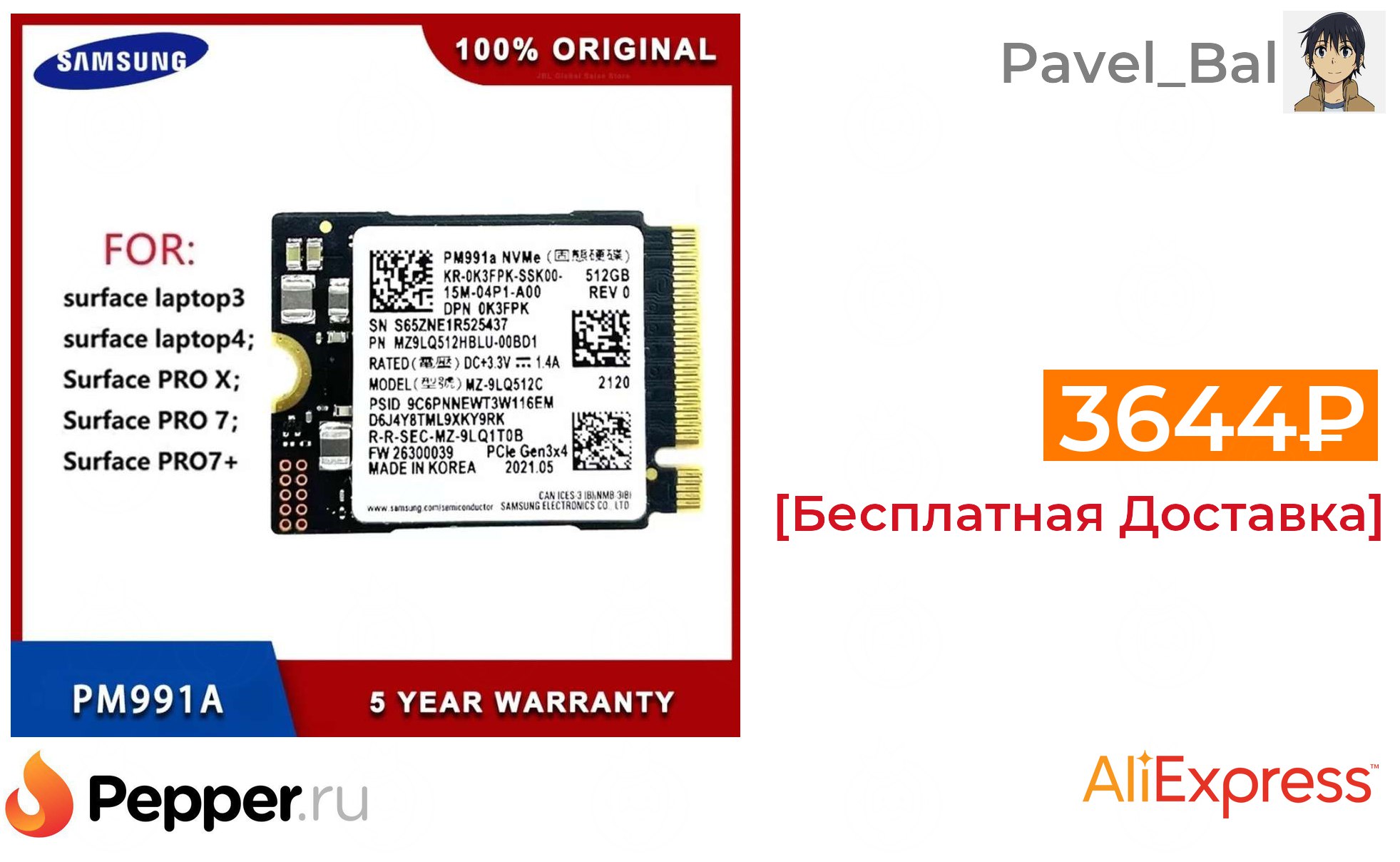 Pm991a nvme samsung