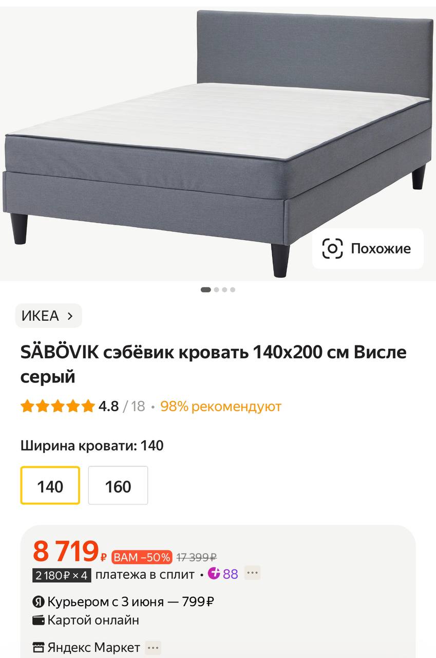 Кровать оптима много мебели размеры