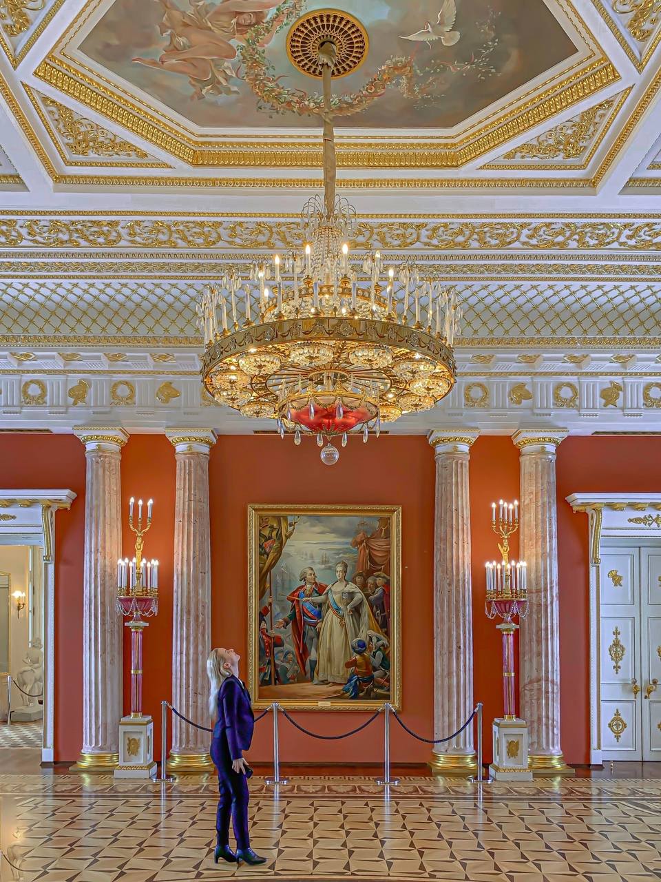 музыкальная гостиная большого дворца царицыно